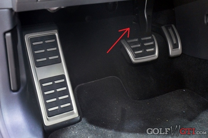 Gaspedal golf 6